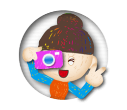 Madoka who is in the window sticker #2737712