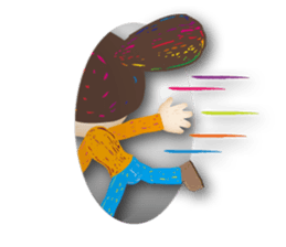 Madoka who is in the window sticker #2737716