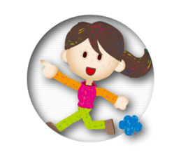 Madoka who is in the window sticker #2737717