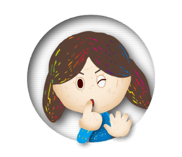 Madoka who is in the window sticker #2737728