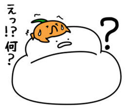 Mr.Kagami-mochi And Mrs. Mikan sticker #2737828