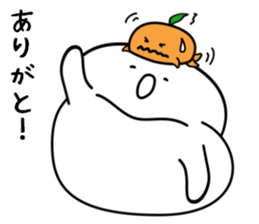 Mr.Kagami-mochi And Mrs. Mikan sticker #2737847