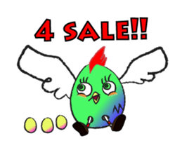 BIRD EGGS sticker #2738008