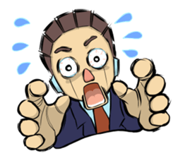 The chief is a robot. sticker #2738539