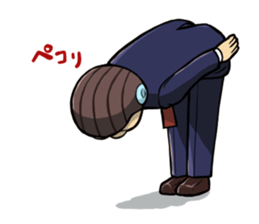 The chief is a robot. sticker #2738570