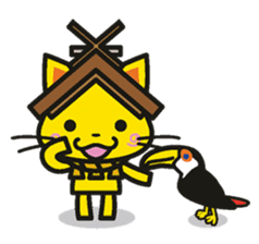 Shimane Tourism Mascot Shimanekko sticker #2738641
