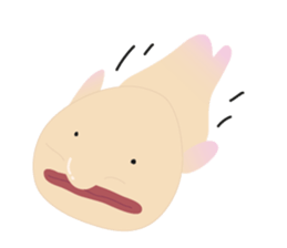 Amusing Deep-sea fish sticker #2739337