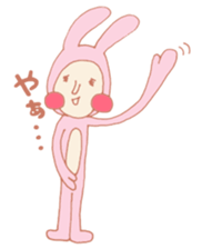rabbit-san. sticker #2739492