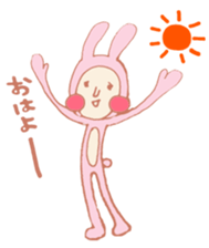 rabbit-san. sticker #2739493