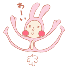rabbit-san. sticker #2739494