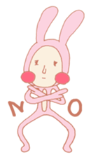 rabbit-san. sticker #2739497