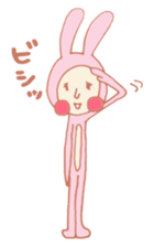 rabbit-san. sticker #2739499