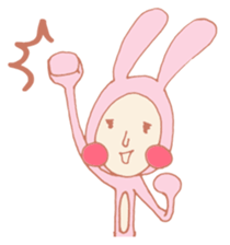 rabbit-san. sticker #2739502