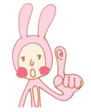 rabbit-san. sticker #2739505