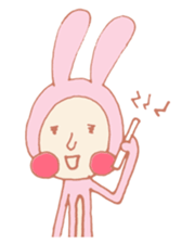 rabbit-san. sticker #2739506