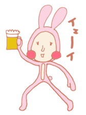 rabbit-san. sticker #2739508