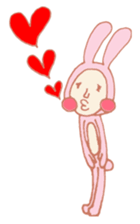rabbit-san. sticker #2739511