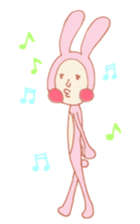 rabbit-san. sticker #2739512