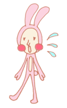 rabbit-san. sticker #2739515