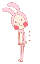 rabbit-san. sticker #2739520