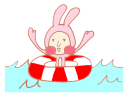 rabbit-san. sticker #2739526