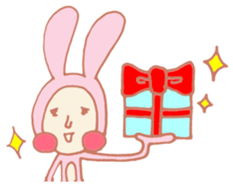 rabbit-san. sticker #2739528