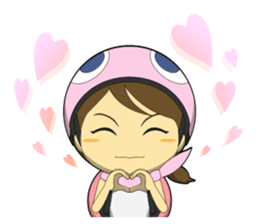 KAME Family from MInami-town Tokushima sticker #2740413