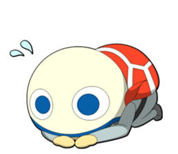 KAME Family from MInami-town Tokushima sticker #2740414