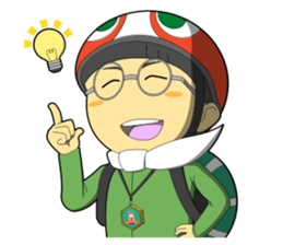 KAME Family from MInami-town Tokushima sticker #2740416