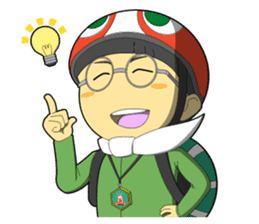 KAME Family from MInami-town Tokushima sticker #2740416