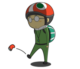 KAME Family from MInami-town Tokushima sticker #2740430