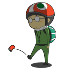 KAME Family from MInami-town Tokushima sticker #2740430