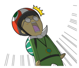 KAME Family from MInami-town Tokushima sticker #2740433