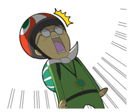 KAME Family from MInami-town Tokushima sticker #2740433