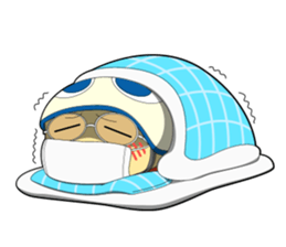 KAME Family from MInami-town Tokushima sticker #2740436