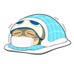 KAME Family from MInami-town Tokushima sticker #2740436