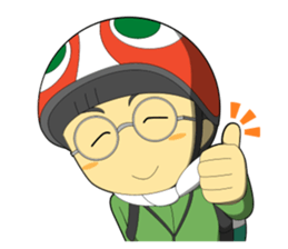 KAME Family from MInami-town Tokushima sticker #2740438