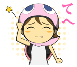 KAME Family from MInami-town Tokushima sticker #2740440