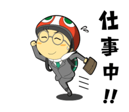 KAME Family from MInami-town Tokushima sticker #2740441