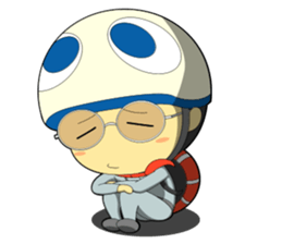 KAME Family from MInami-town Tokushima sticker #2740442