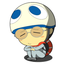 KAME Family from MInami-town Tokushima sticker #2740442