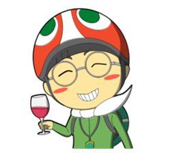 KAME Family from MInami-town Tokushima sticker #2740448