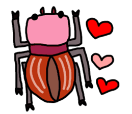 The Beetles' Communication sticker #2741391