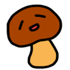 Child out of mushrooms