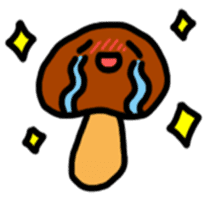 Child out of mushrooms sticker #2741458