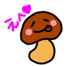 Child out of mushrooms sticker #2741476