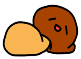 Child out of mushrooms sticker #2741490