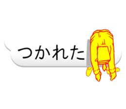 So that an office worker says 5 sticker #2741760