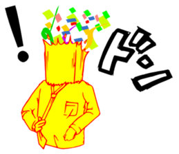 So that an office worker says 5 sticker #2741764