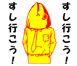 So that an office worker says 5 sticker #2741770